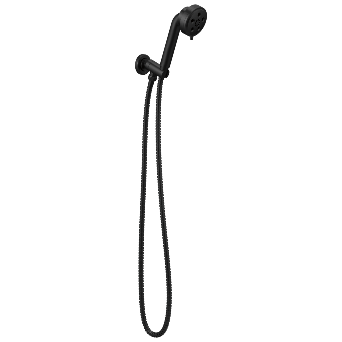 BRIZO Litze Wall Mount Handshower with H2OKINETIC Technology — Matte Black