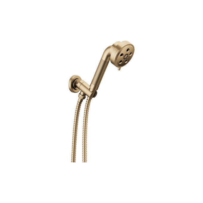 BRIZO Litze Wall Mount Handshower with H2OKINETIC Technology — Luxe Gold