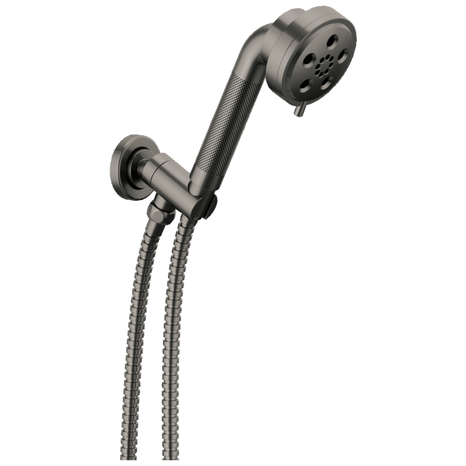BRIZO Litze Wall Mount Handshower with H2OKINETIC Technology — Luxe Steel