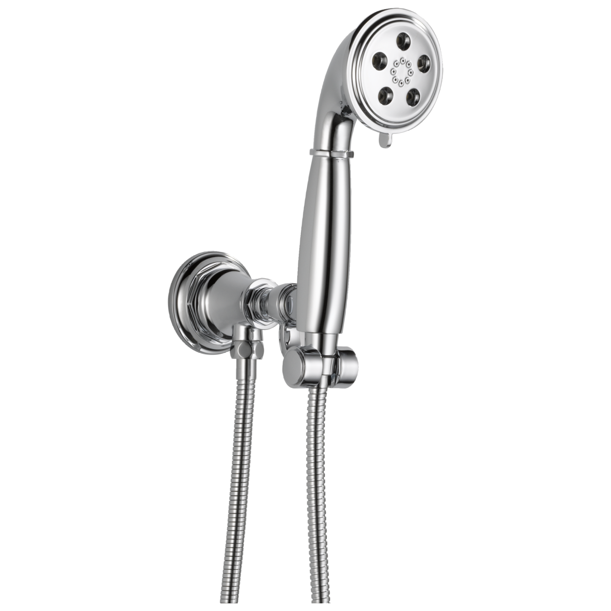 BRIZO Rook WALL MOUNT HANDSHOWER WITH H2OKINETIC TECHNOLOGY — Chrome
