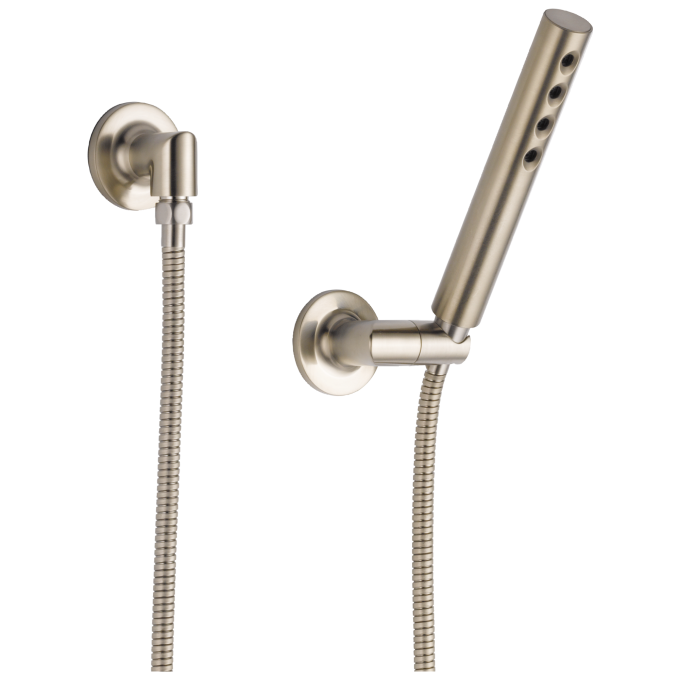 BRIZO Odin WALL MOUNT HANDSHOWER WITH H2OKINETIC TECHNOLOGY — Brushed Nickel