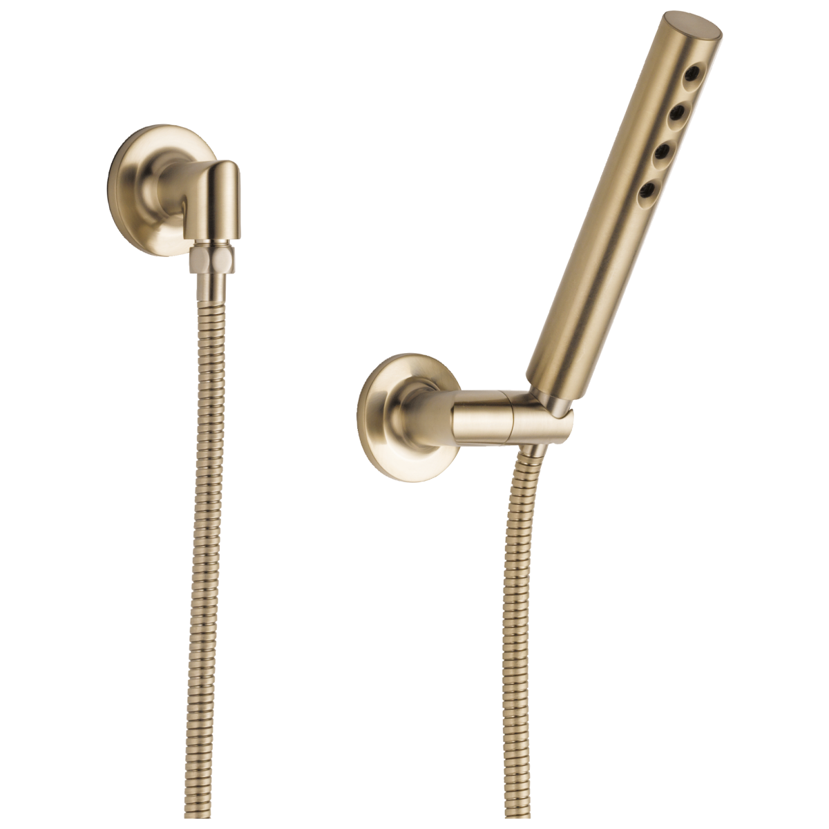 BRIZO Odin Wall Mount Handshower With H2OKinetic Technology — Luxe Gold