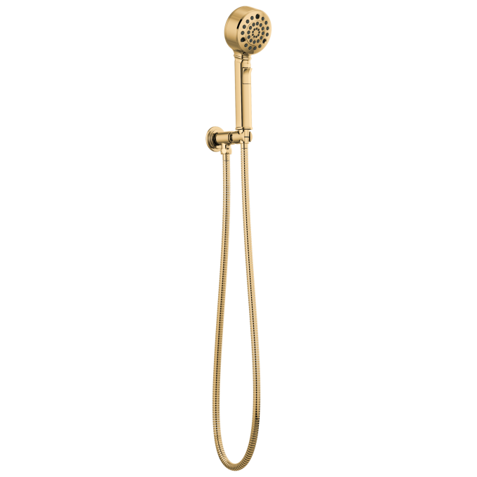 BRIZO Invari H2OKINETIC Multi-Function Wall Mount Handshower — Polished Gold
