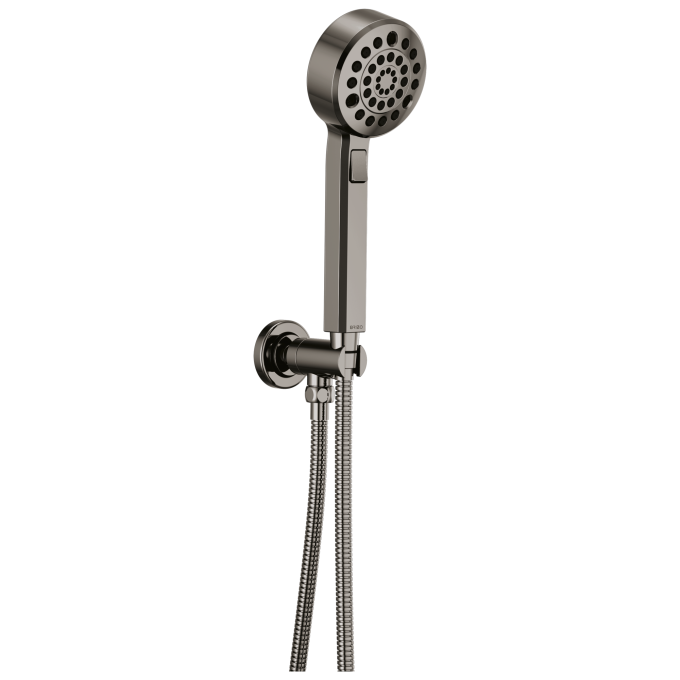BRIZO Levoir H2OKINETIC Multi-Function Wall Mount Handshower — Brilliance Black Onyx