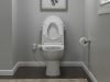 DELTA Refresh Standard Elongated Electric Bidet Toilet Seat — White