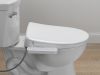 DELTA Refresh Standard Elongated Electric Bidet Toilet Seat — White