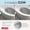 DELTA Refresh Standard Elongated Electric Bidet Toilet Seat — White