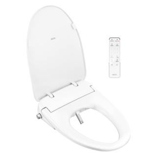 DELTA Refresh Ultimate Elongated Electric Bidet Toilet Seat — White