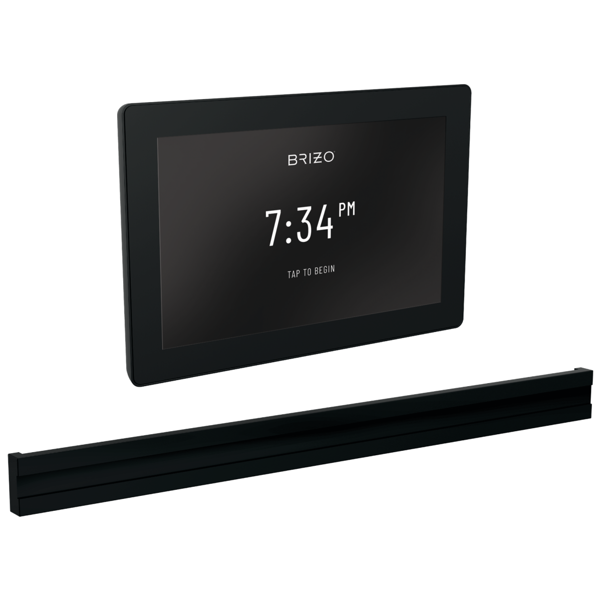 BRIZO Other Transcendent Digital Interface + Bilateral Steam Set — Matte Black