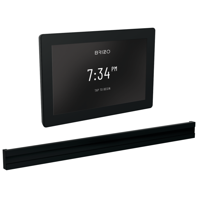 BRIZO Other Transcendent Digital Interface + Bilateral Steam Set — Matte Black