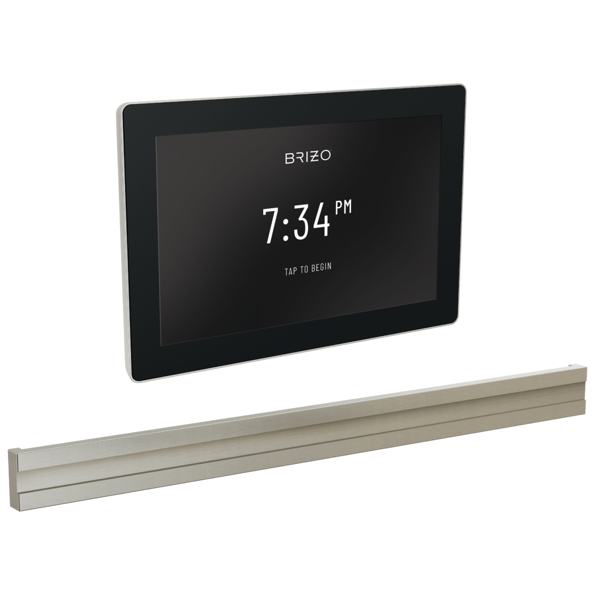 BRIZO Other Transcendent Digital Interface + Bilateral Steam Set — Lumicoat® Brushed Nickel