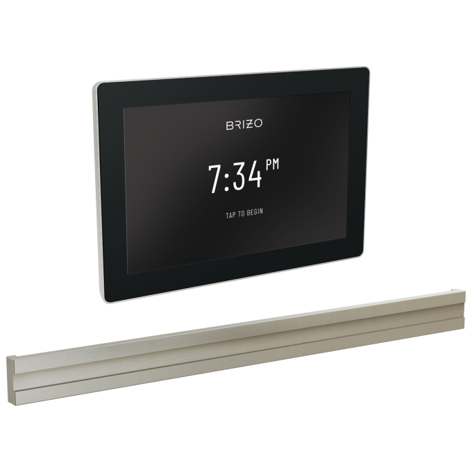BRIZO Other Transcendent Digital Interface + Bilateral Steam Set — Lumicoat® Brushed Nickel
