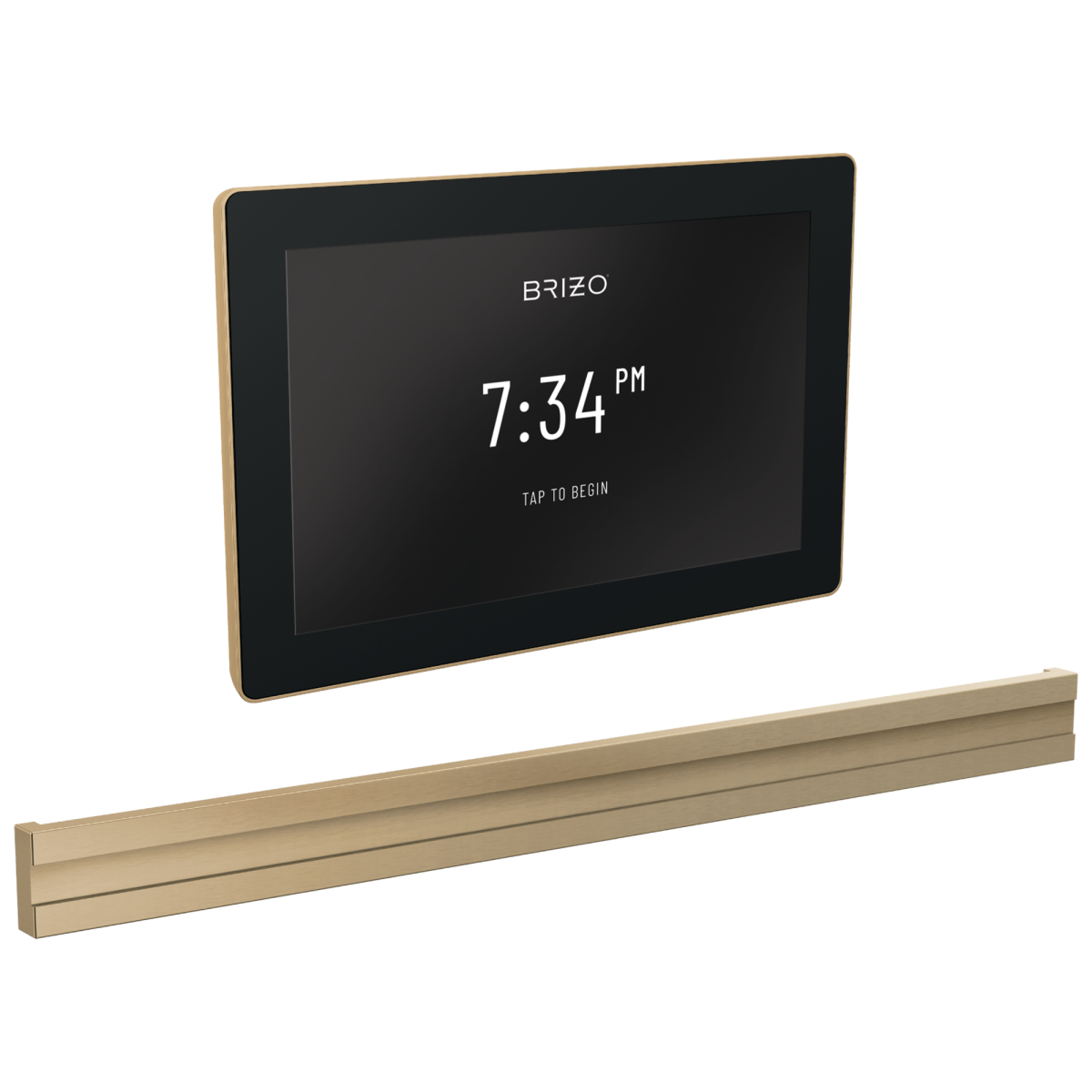 BRIZO Other Transcendent Digital Interface + Bilateral Steam Set — Lumicoat® Luxe Gold