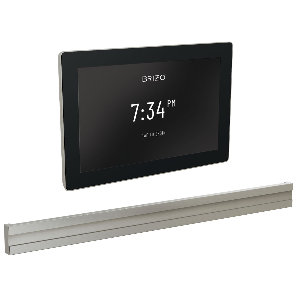 BRIZO Other Transcendent Digital Interface + Bilateral Steam Set — Lumicoat® Luxe Nickel