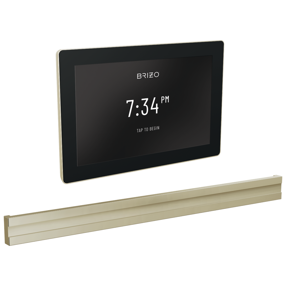 BRIZO Other Transcendent Digital Interface + Bilateral Steam Set — Lumicoat® Polished Nickel