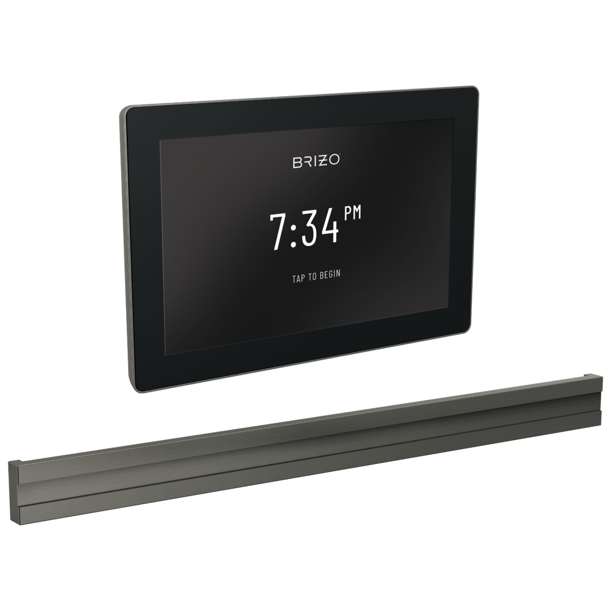 BRIZO Other Transcendent Digital Interface + Bilateral Steam Set — Lumicoat® Luxe Steel