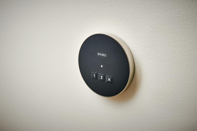 BRIZO Other Elemental Round Exterior Control — Lumicoat® Polished Nickel