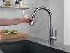 DELTA Essa Single Handle Pull-Down Kitchen Faucet — Arctic Stainless