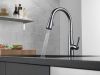 DELTA Essa Single Handle Pull-Down Kitchen Faucet — Arctic Stainless
