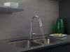 DELTA Essa Single Handle Pull-Down Kitchen Faucet — Arctic Stainless