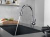 DELTA Essa Single Handle Pull-Down Kitchen Faucet — Arctic Stainless