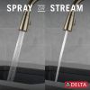 DELTA Essa Single Handle Pull-Down Kitchen Faucet — Champagne Bronze