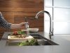 DELTA Essa Single Handle Pull-Down Kitchen Faucet — Chrome