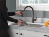 DELTA Essa Single Handle Pull-Down Kitchen Faucet — Venetian Bronze