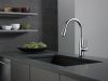 DELTA Essa Single Handle Pull-Down Kitchen Faucet with Touch2O Technology — Arctic Stainless
