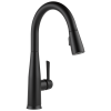 DELTA Essa Touch2O Technology Kitchen Faucet with Touchless Technology — Matte Black