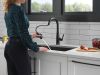 DELTA Essa Touch2O Technology Kitchen Faucet with Touchless Technology — Matte Black