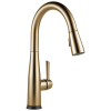 DELTA Essa Touch2O Technology Kitchen Faucet with Touchless Technology — Champagne Bronze