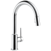 DELTA Trinsic Single Handle Pull-Down Kitchen Faucet — Chrome