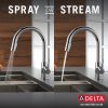DELTA Trinsic Single Handle Pull-Down Kitchen Faucet — Chrome