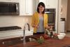 DELTA Trinsic Single Handle Pull-Down Kitchen Faucet — Chrome