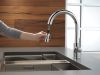 DELTA Trinsic Single Handle Pull-Down Kitchen Limited Swivel — Chrome