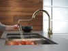 DELTA Trinsic Single Handle Pull-Down Kitchen Faucet — Polished Nickel