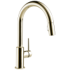 DELTA Trinsic Single Handle Pull-Down Kitchen Limited Swivel — Polished Nickel