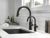 DELTA Other Contemporary Round Beverage Faucet — Matte Black