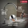 DELTA Trinsic Single Handle Pull-Down Kitchen Faucet with Touch2O Technology — Chrome