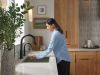 DELTA Other Contemporary Round Beverage Faucet — Matte Black