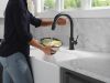 DELTA Trinsic VoiceIQ Kitchen Faucet with Touch2O Technology with Touchless Technology — Matte Black