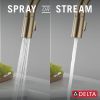 DELTA Trinsic VoiceIQ Kitchen Faucet with Touch2O Technology with Touchless Technology — Champagne Bronze