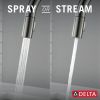 DELTA Trinsic VoiceIQ Kitchen Faucet with Touch2O Technology with Touchless Technology — Black Stainless