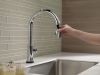 DELTA Trinsic VoiceIQ Single-Handle Pull-Down Kitchen Faucet with Touch2O Technology — Chrome