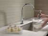 DELTA Trinsic VoiceIQ Single-Handle Pull-Down Kitchen Faucet with Touch2O Technology — Chrome