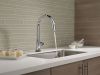 DELTA Trinsic VoiceIQ Single-Handle Pull-Down Kitchen Faucet with Touch2O Technology — Chrome