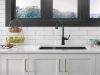 DELTA Stryke Single Handle Pull-Down Kitchen Faucet — Matte Black