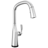 DELTA Stryke Touch2O Technology Kitchen Faucet with Touchless Technology — Lumicoat® Chrome