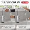 DELTA Stryke Touch2O Technology Kitchen Faucet with Touchless Technology — Lumicoat® Chrome